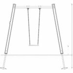 Orbis H Einfachschaukel – Gestell - orbis h einfachschaukel gestell nv31201 w 5 2