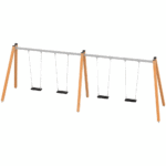 Quadro H 4er-Schaukel – Gestell - quadro h 4er schaukel gestell nv31217 w