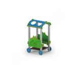 Quadro Me Lustiger Waggon, Metallpfosten - quadro me lustiger waggon metallpfosten nv12284mp w 3 2