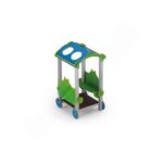 Quadro Me Lustiger Waggon, Metallpfosten - quadro me lustiger waggon metallpfosten nv12284mp w 4 2