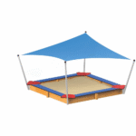 Sandkasten 4 Teddys mit Sonnensegel - sandkasten 4 teddys mit sonnensegel nv3714epz w