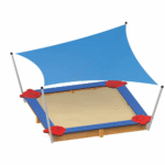 Sandkasten 4 Teddys mit Sonnensegel - sandkasten 4 teddys mit sonnensegel nv3714epz w 3