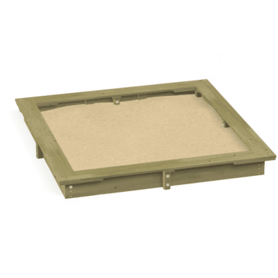 Sandkasten aus Brettern 3x3m