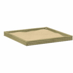 Sandkasten aus Rundholz 3x3m - sandkasten aus rundholz 3x3m nv3703 w