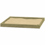Sandkasten aus Rundholz 3x3m - sandkasten aus rundholz 3x3m nv3703 w 3