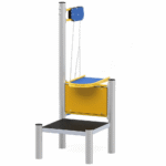 Orbis Me Sandspiel klein, Metallpfosten - sandspiel klein metallpfosten nv11587mp w