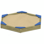 Sechseck-Sandkasten, mit Sitzen - sechseck sandkasten mit sitzen nv3713ep w 3