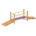 Seilbrücke mit Rampen - seilbrucke mit rampen nv4240epz w