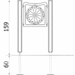 Orbis H Spielwand Glücksrad - spielwand glucksrad nv3611ep w 4