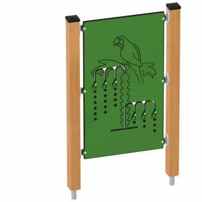 Quadro H Spielwand Papagei