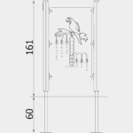 Quadro H Spielwand Papagei - spielwand papagei nv3613ep w 4