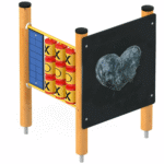 Orbis H Tic-Tac-Toe-Spiel mit Malwand - tic tac toe spiel mit malwand nv3621epz w 2