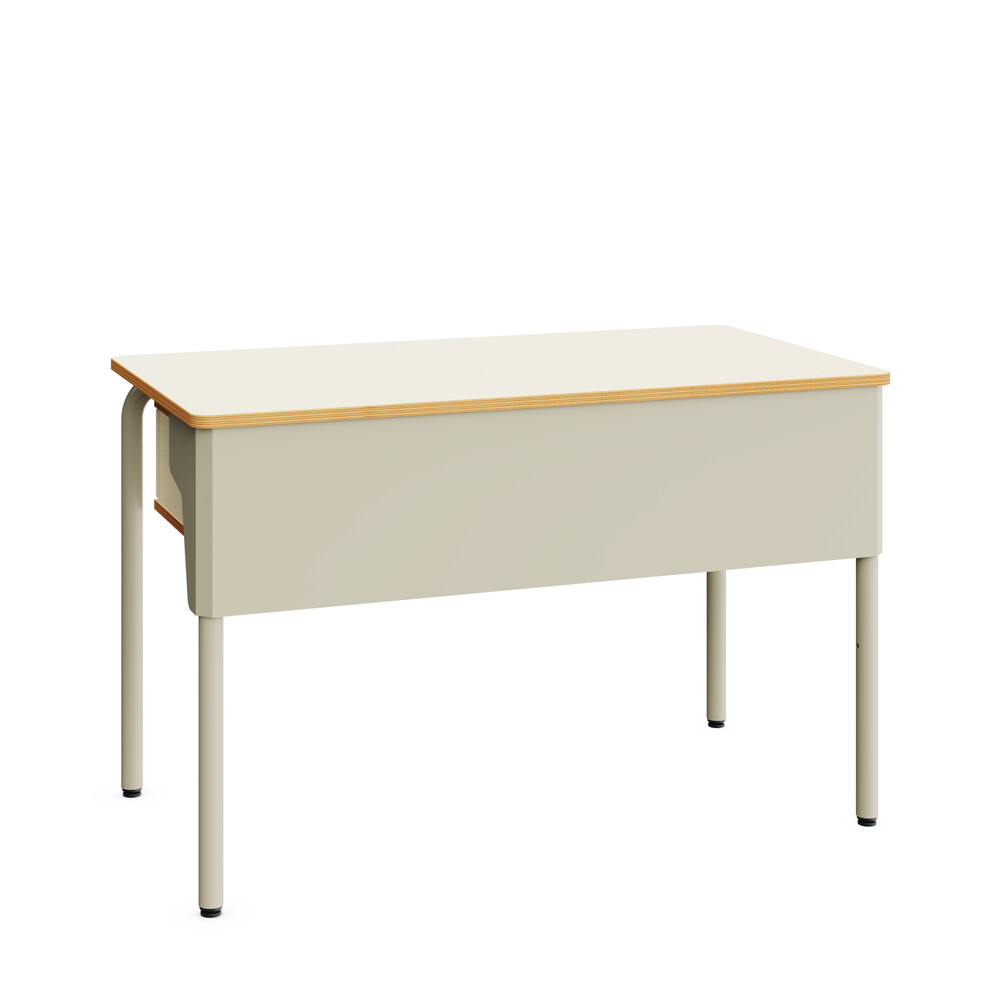 Rectangle Lehrertisch mit Schubfach und Sichtschutzblende - 03 RECTANGLE TEACHER 153 154 PR 011 scaled 1000