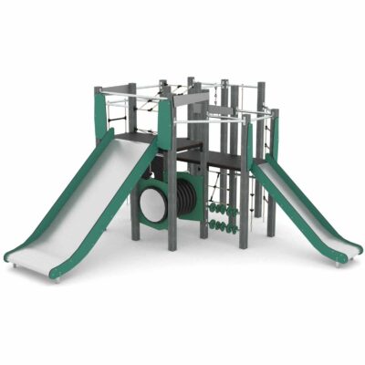 Große Spiel- und Kletterturmanlage - RECYCLED RC1450