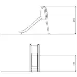Rutsche mit Leiter – SOLO 0831 - 0831front