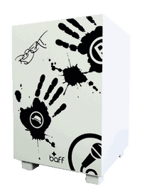 Erwachsenen-Cajon 42 cm Beatbox "Robeat Graffiti" - Baff – Bild 2