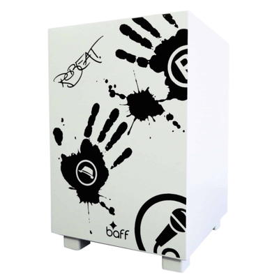 Erwachsenen-Cajon 42 cm Beatbox „Robeat Graffiti“ – Baff