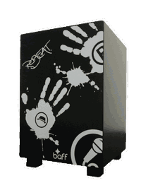 Erwachsenen-Cajon 42 cm Beatbox "Robeat Graffiti" - Baff – Bild 4