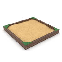 Sandkasten Quadratisch - SOLO WD1458 – Bild 2