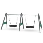 Schaukel mit 2 Vogelnestsitzen – RECYCLED RC1497 - 1e60 rc14971s