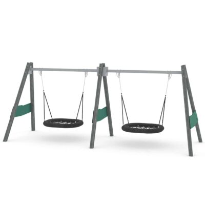 Schaukel mit 2 Vogelnestsitzen - RECYCLED RC1497