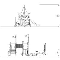 Spielschiff aus Stahl - STEEL+ 1736 – Bild 8