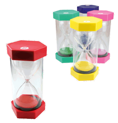XL Sanduhren, 5er Set, 30 cm