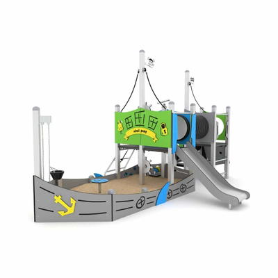 Spielschiff aus Stahl – STEEL+ 1736