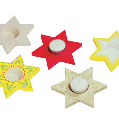 Teelichthalter „Stern“