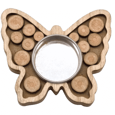 3D-Teelichthalter "Schmetterling"