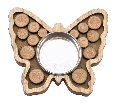 3D-Teelichthalter „Schmetterling“
