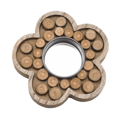 3D-Teelichthalter „Blume“