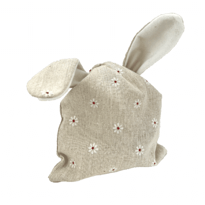 Moderner Osterbeutel "Schleifenohren", 12er Set