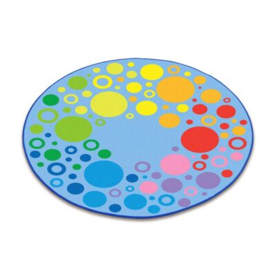 Teppich Bubbles, rund - Erzi