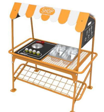 Rollenspiel-Station „Ice Cream & Shop”