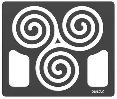 Activity Table Spielboard „Mandala-Schnecken“