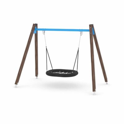 Schaukel mit Vogelnest - WOODEN SWING WD1423-1
