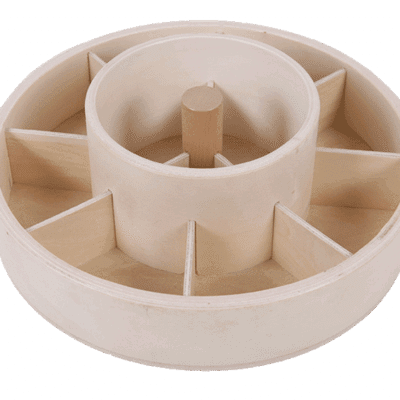 Materialständer, rund