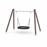 Schaukel mit Vogelnest - WOODEN SWING WD1423-1 – Bild 8