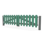 Zaun mit Tor – RECYCLED RC1486 - 92d1 rc14861s