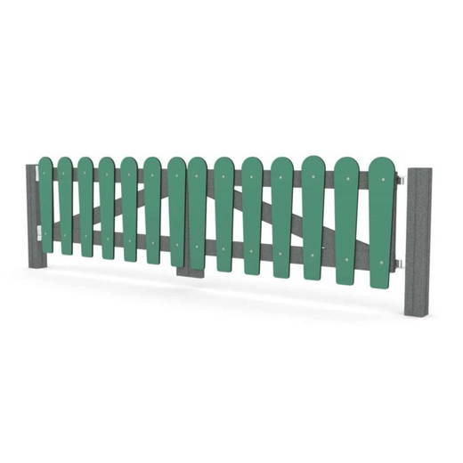 92d1-rc14861s Zaun mit Tor – RECYCLED RC1486 - 92d1 rc14861s