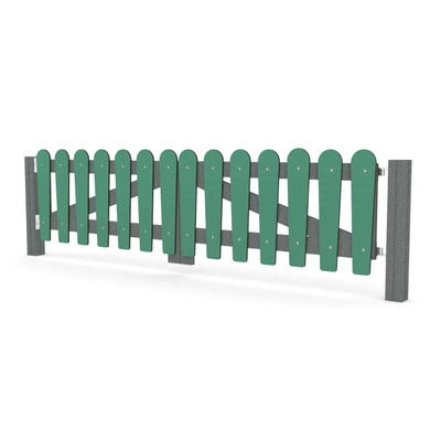 Zaun mit Tor – RECYCLED RC1486