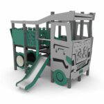 Spielhaus LKW mit Rutsche – RECYCLED RC1550 - 9769 rc15501s