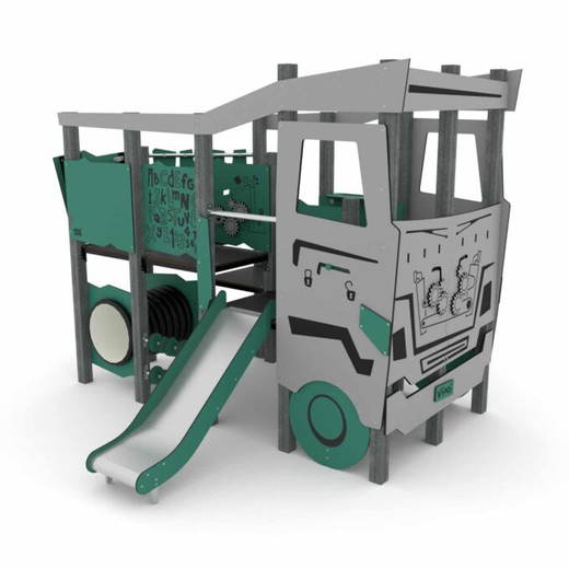 9769-rc15501s Spielhaus LKW mit Rutsche – RECYCLED RC1550 - 9769 rc15501s