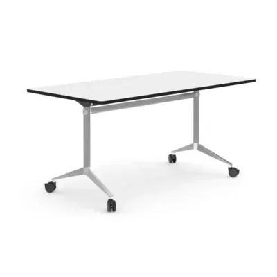 Alufloop – Fahrbarer Klapptisch mit Rollen