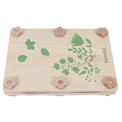 Blumenpresse aus Holz