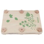 Blumenpresse aus Holz
