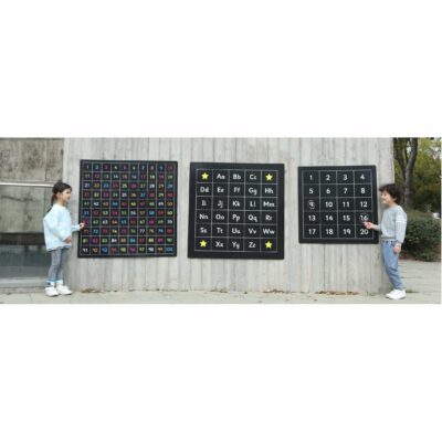 Outdoor-Kreidetafel „Alphabet“