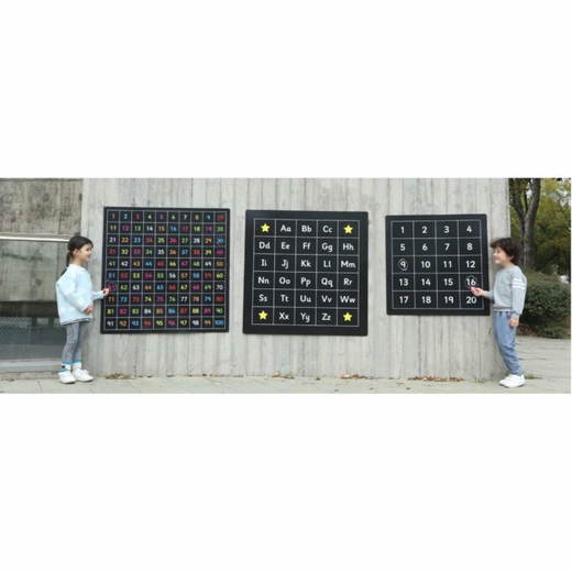 KREIDETAFELN Outdoor-Kreidetafel „Zahlen 1-100“ - KREIDETAFELN