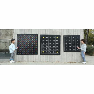 Outdoor-Kreidetafel „Alphabet“